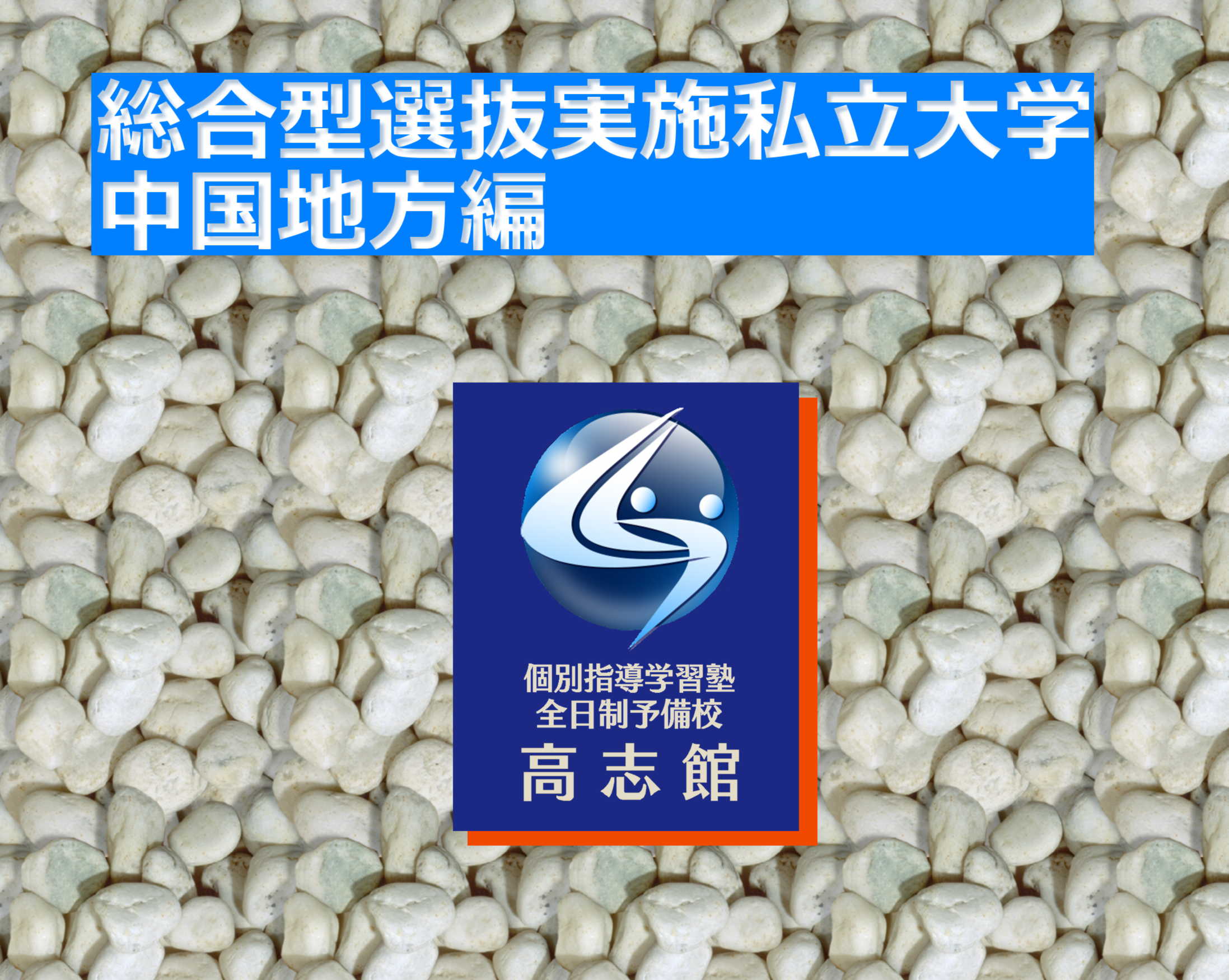 【総合型選抜実施私立大学 中国地方編】
