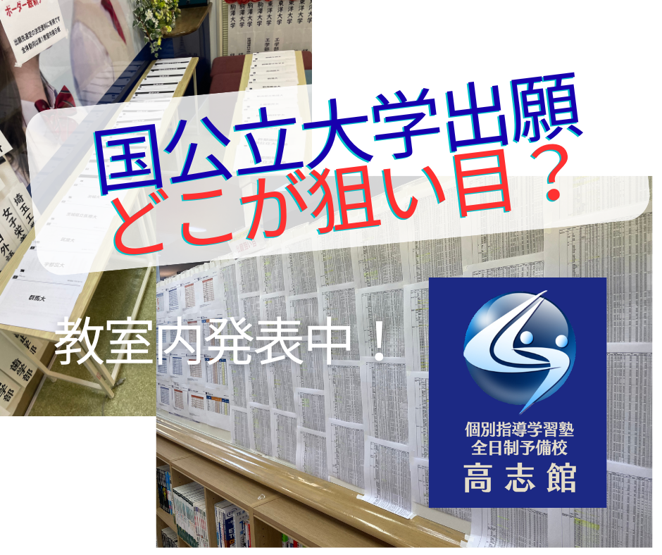 【2026年共通テスト全国公立大学データ集まりました】